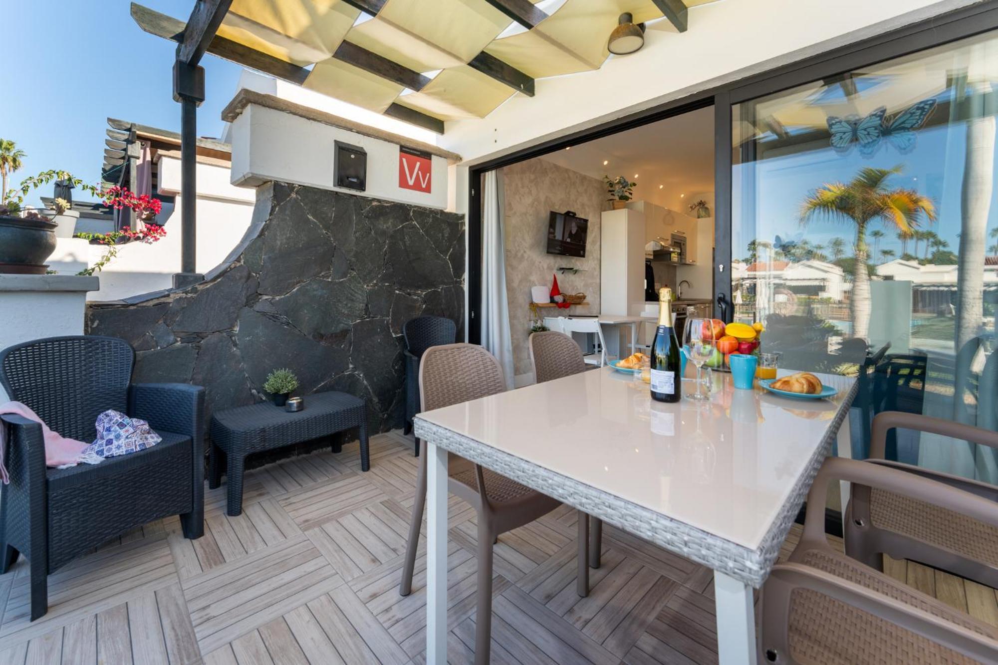 Luxury Poolside Holiday Home Maspalomas  Exteriér fotografie